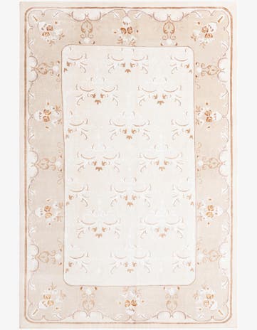 6' 8 x 10' Hand Knotted Darya Wool Rug