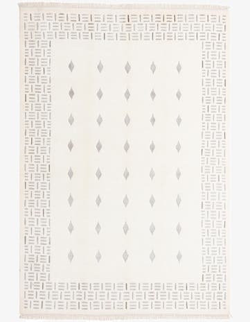 5' 7 x 8' Hand Knotted Darya Wool Rug