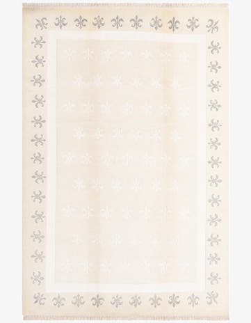 6' 9 x 9' 11 Hand Knotted Darya Wool Rug