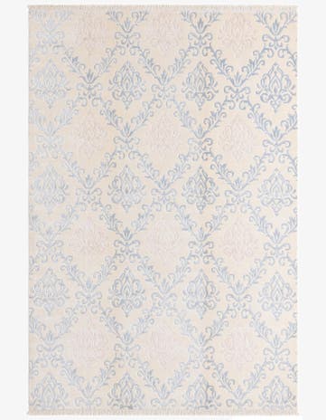 6' 7 x 9' 9 Hand Knotted Darya Wool Rug