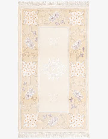 2' 8 x 4' 5 Hand Knotted Darya Wool Rug