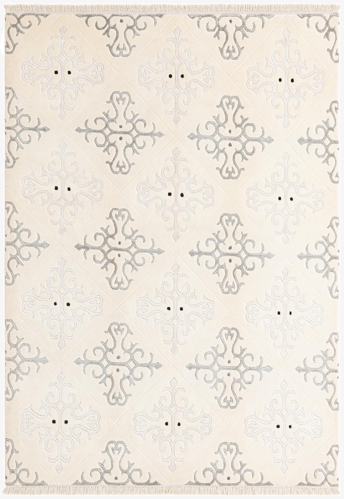 5' x 6' 10  Hand Knotted Darya Rug