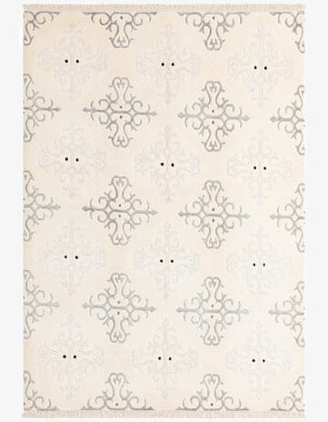 5' x 6' 10 Hand Knotted Darya Rug