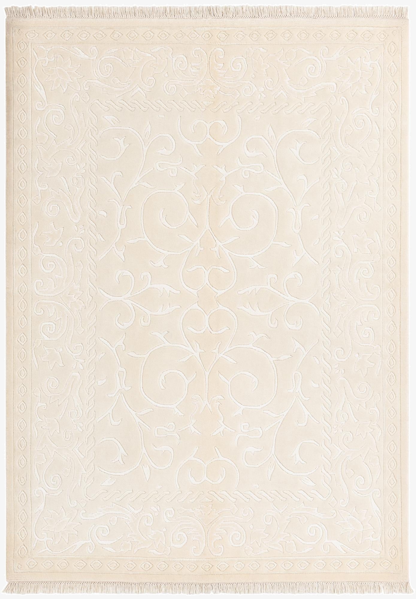 Primary image 4' 11 x 6' 9  Hand Knotted Darya Wool Rug