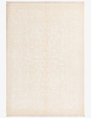 4' 11 x 6' 9 Hand Knotted Darya Wool Rug