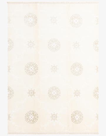 6' 9 x 9' 7 Hand Knotted Darya Wool Rug