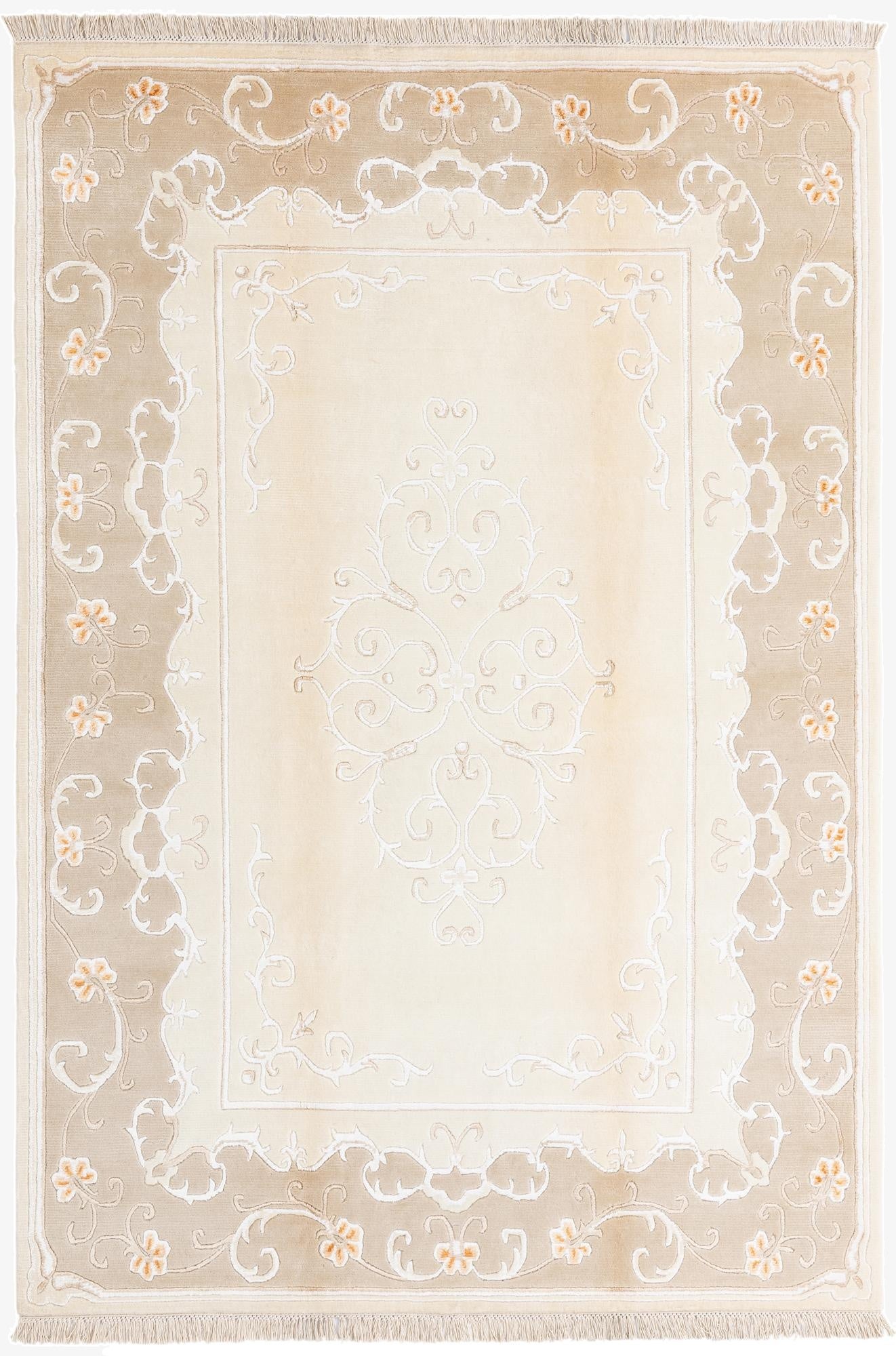 5' 7 x 8' 2  Hand Knotted Darya Rug