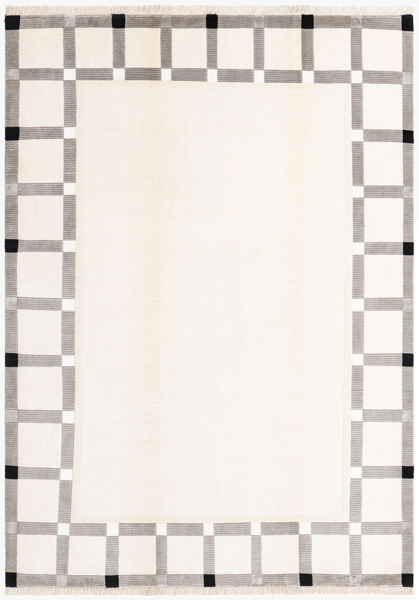 6' 11 x 9' 9  Hand Knotted Darya Wool Rug