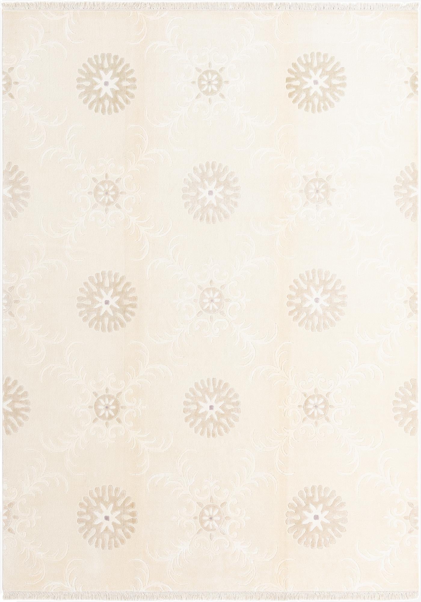 6' 11 x 9' 6  Hand Knotted Darya Wool Rug