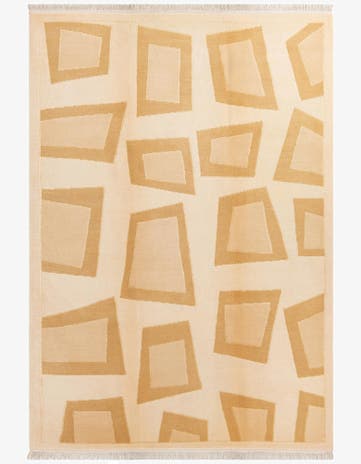 6' 8 x 9' 11 Hand Knotted Darya Wool Rug