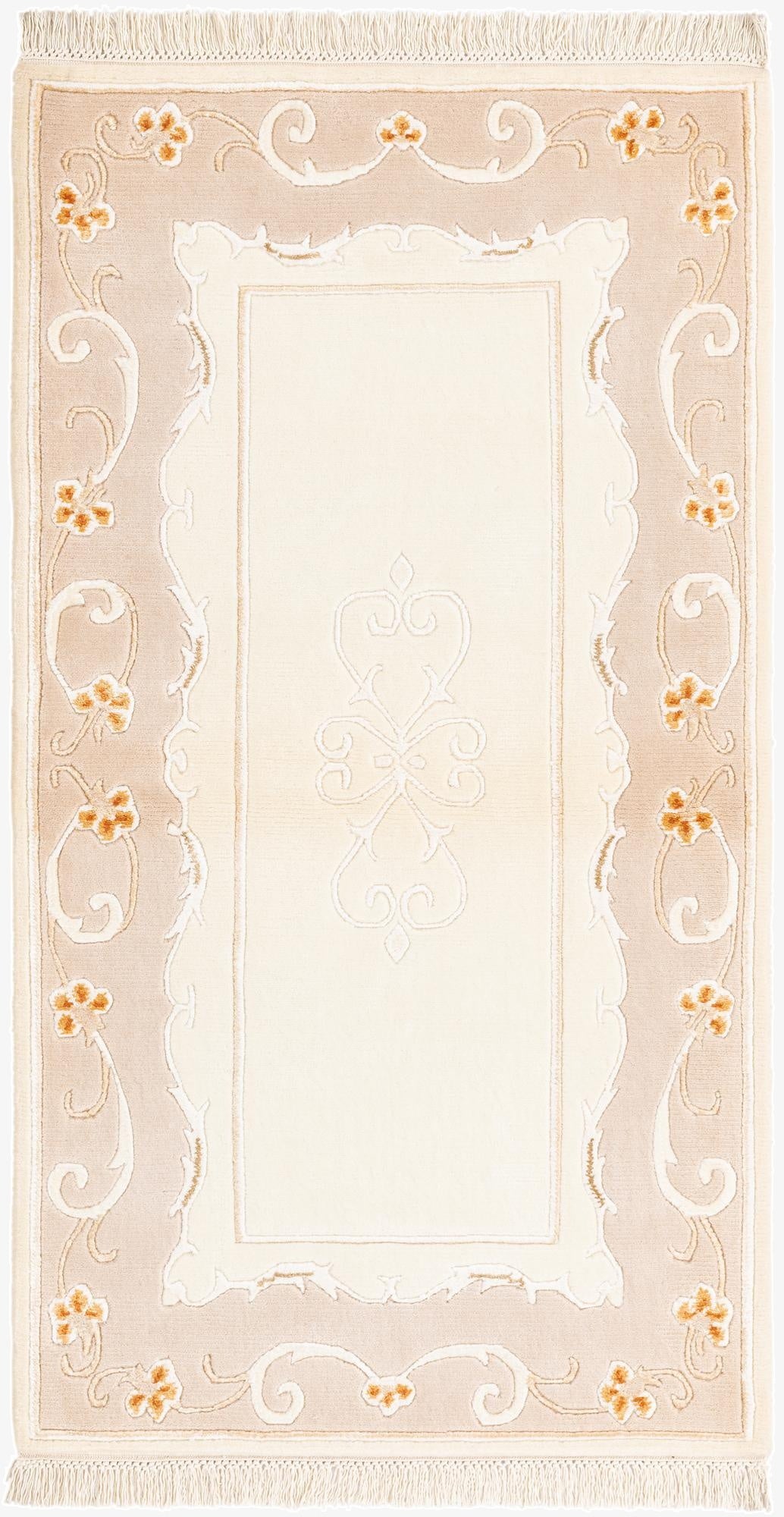 2' 9 x 4' 11  Hand Knotted Darya Wool Rug