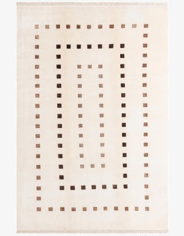 6' 6 x 9' 11 Hand Knotted Darya Wool Rug