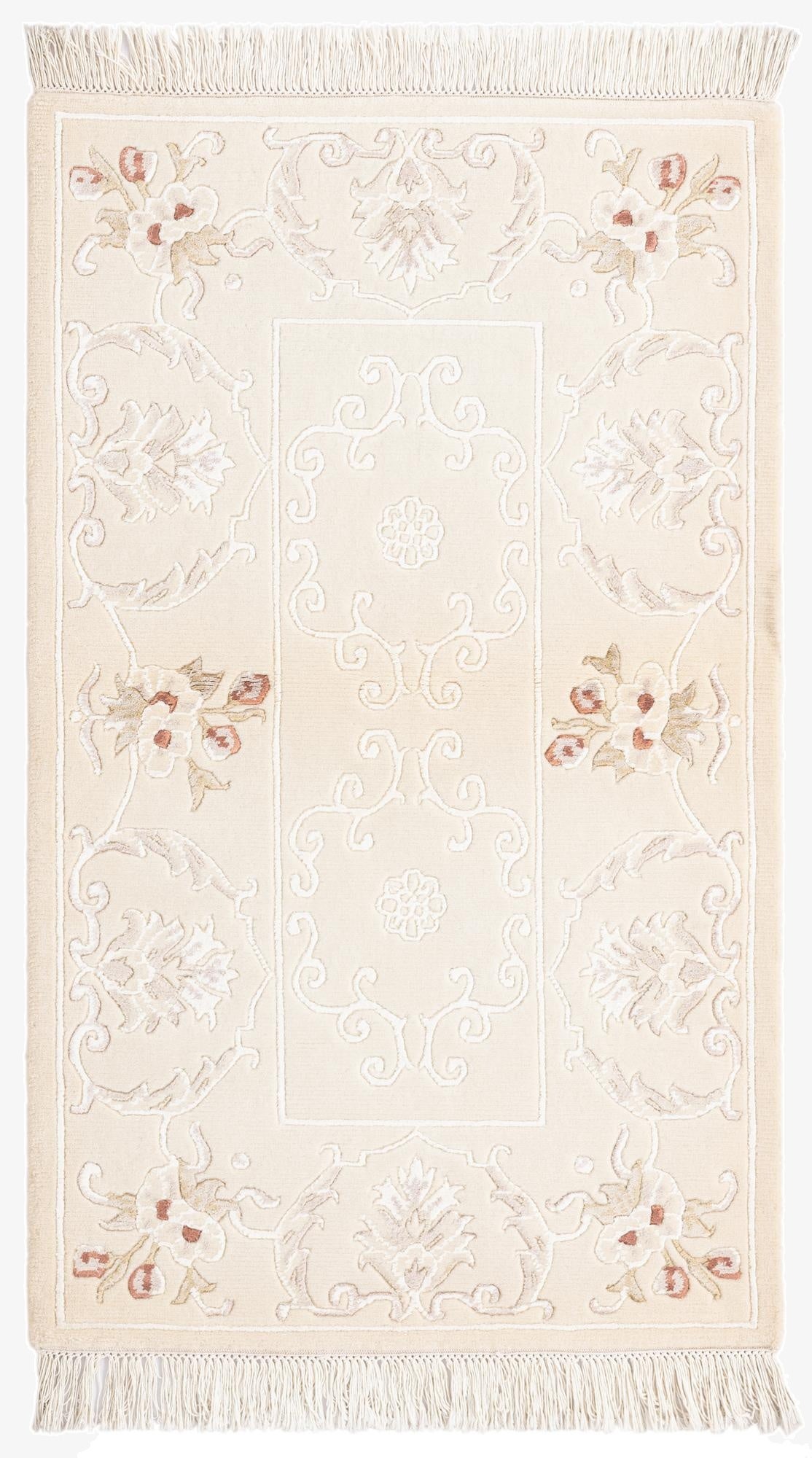 2' 10 x 4' 9  Hand Knotted Darya Wool Rug