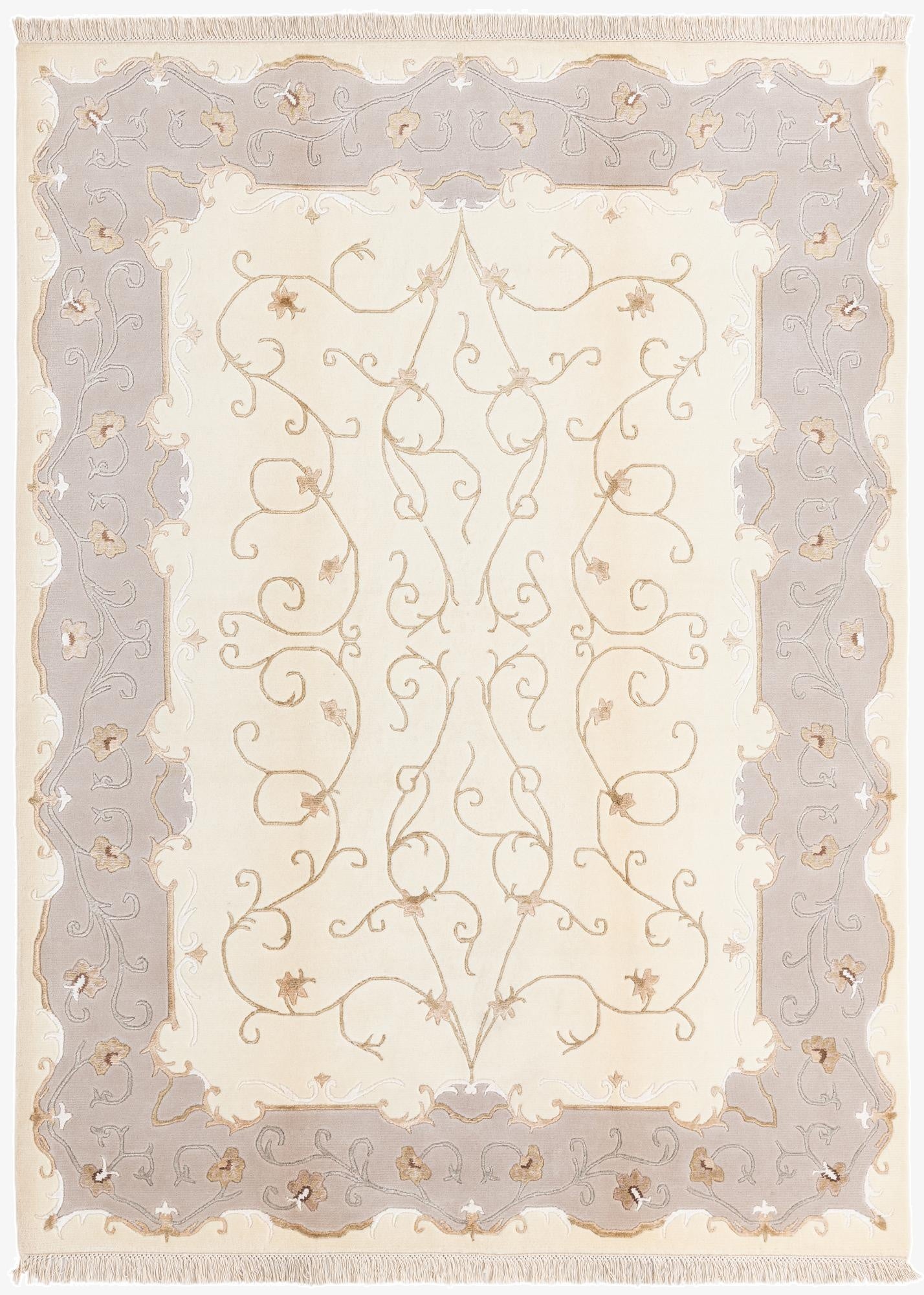 5' 10 x 7' 10  Hand Knotted Darya Rug