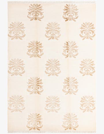 5' 7 x 8' 1 Hand Knotted Darya Wool Rug