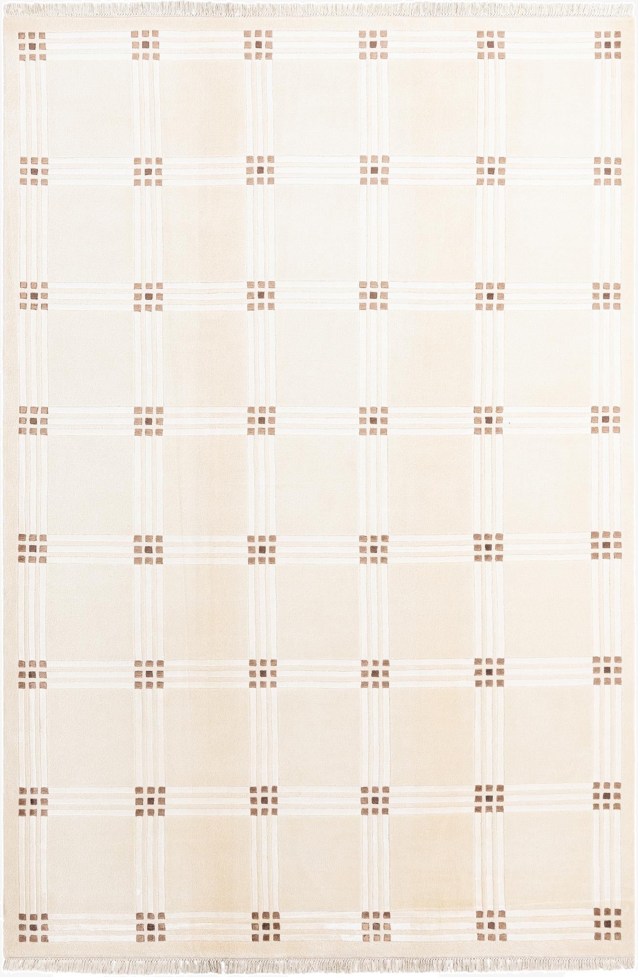 6' 7 x 9' 11  Hand Knotted Darya Wool Rug