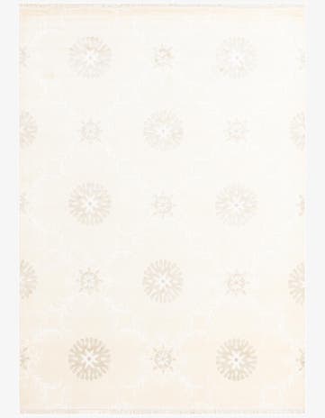 6' 9 x 9' 7 Hand Knotted Darya Wool Rug