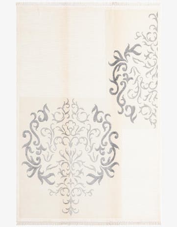 6' 6 x 9' 8 Hand Knotted Darya Wool Rug