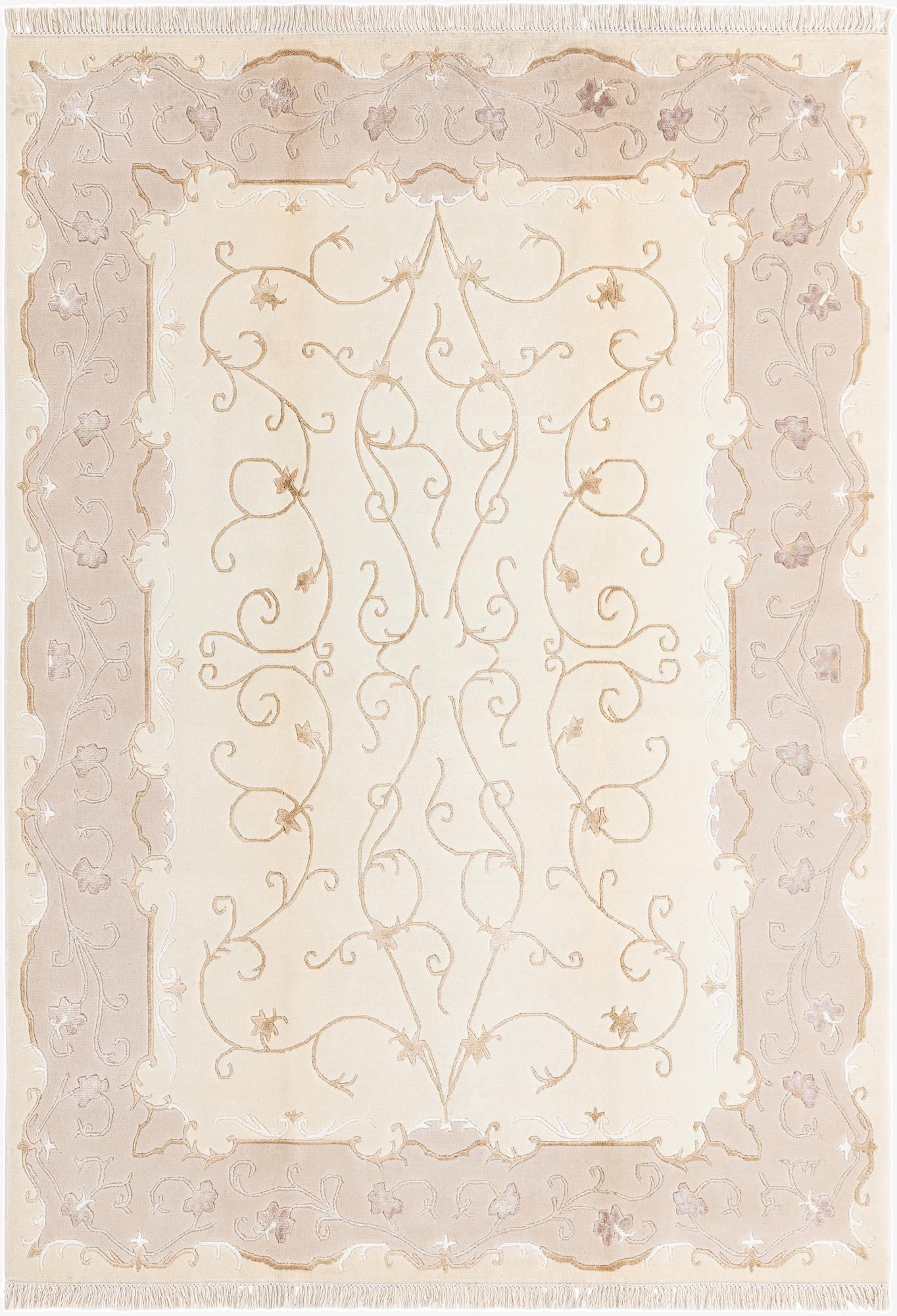 5' 7 x 7' 11  Hand Knotted Darya Rug