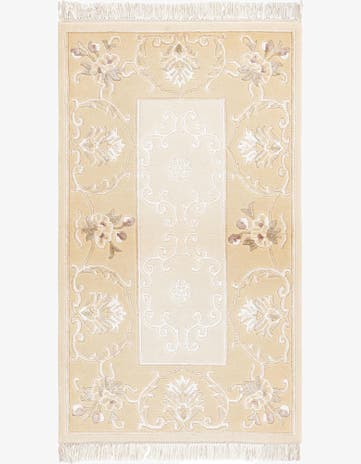 2' 9 x 4' 8 Hand Knotted Darya Wool Rug