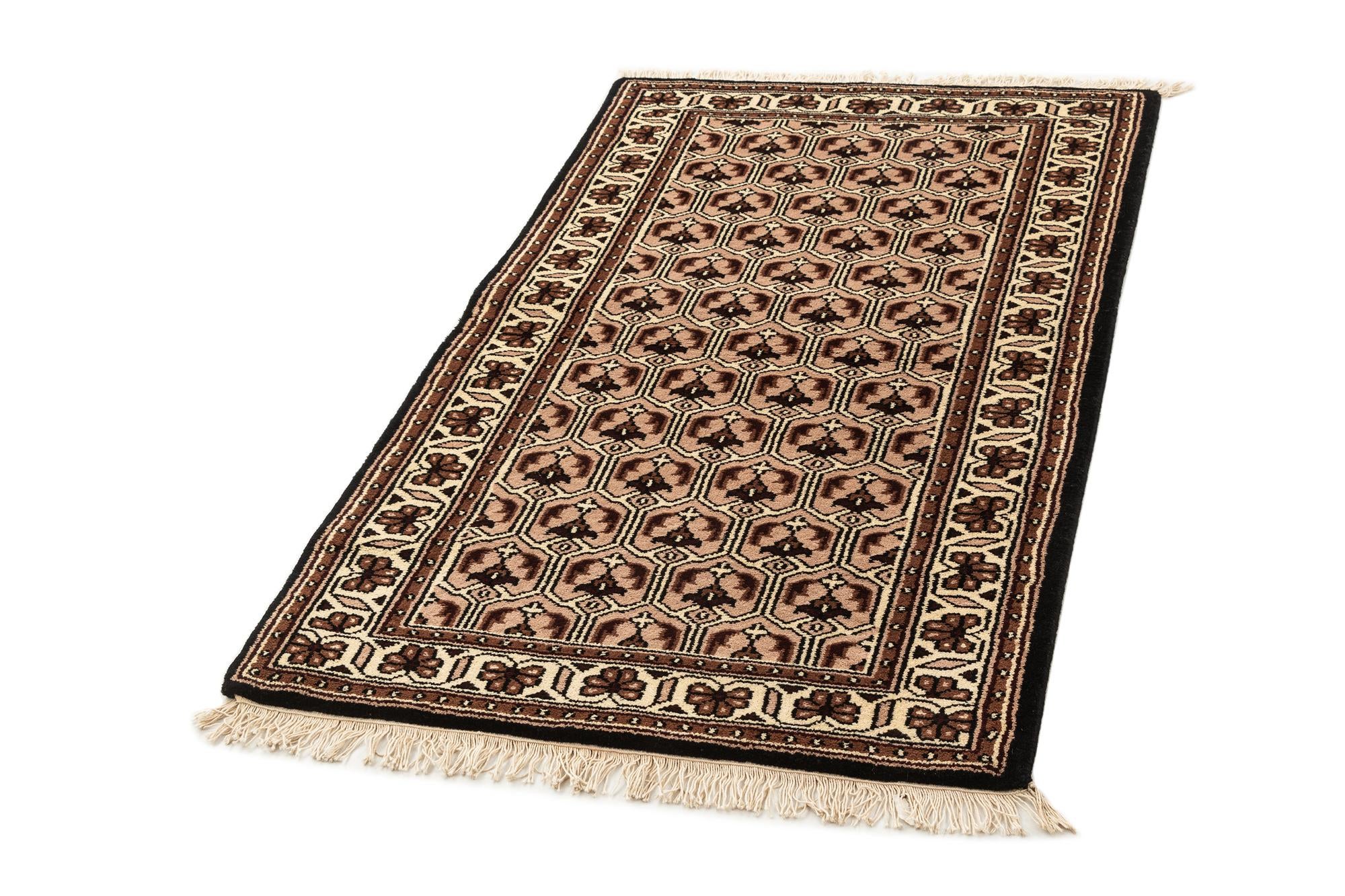 3' x 5' 3 Hand Knotted Ferdos Wool Rug