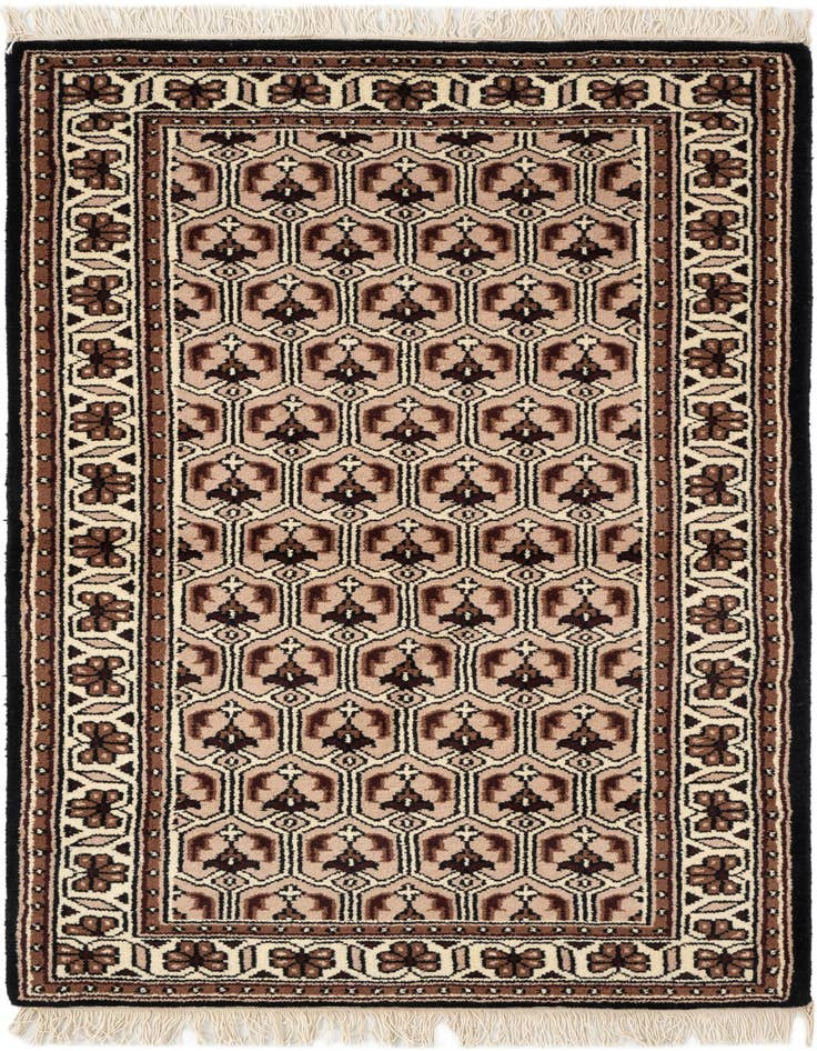 Detail image of 3' x 5' 3 Hand Knotted Ferdos Wool Rug