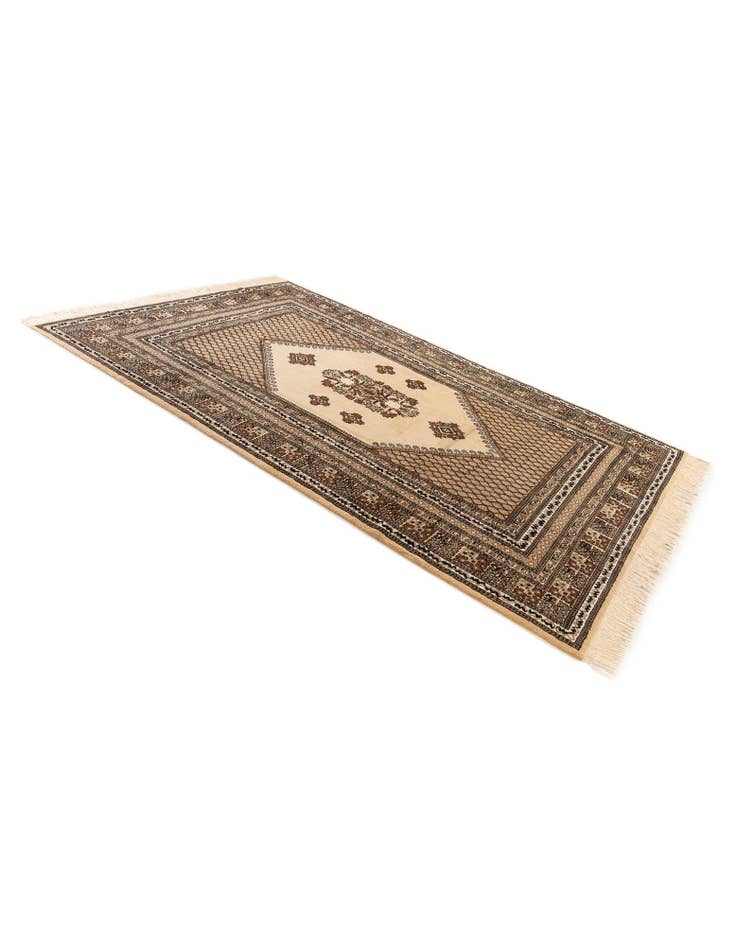 Detail image of 6' 5 x 9' 9 Hand Knotted Ferdos Persian Wool Rug
