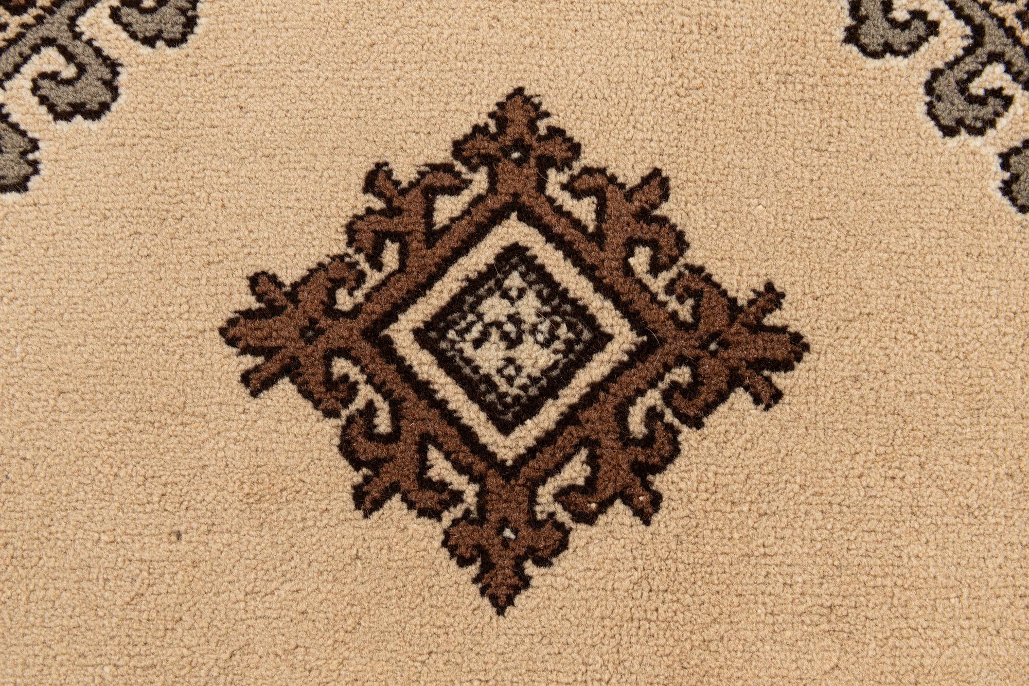 6' 5 x 9' 9 Hand Knotted Ferdos Persian Wool Rug