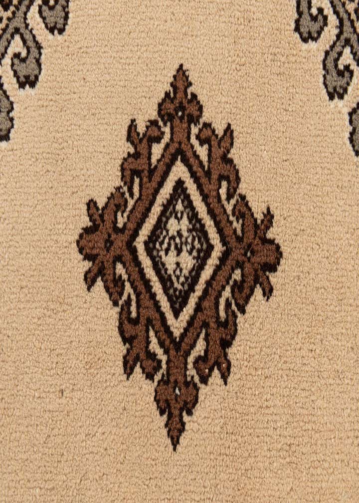 6' 5 x 9' 9 Hand Knotted Ferdos Persian Wool Rug