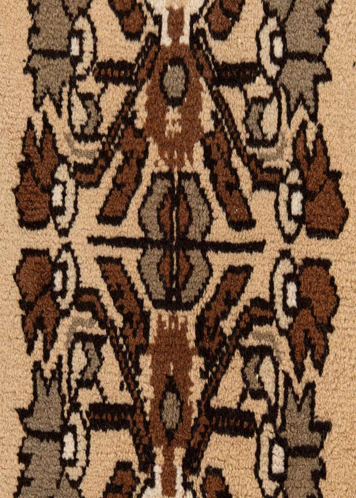 6' 5 x 9' 9 Hand Knotted Ferdos Persian Wool Rug