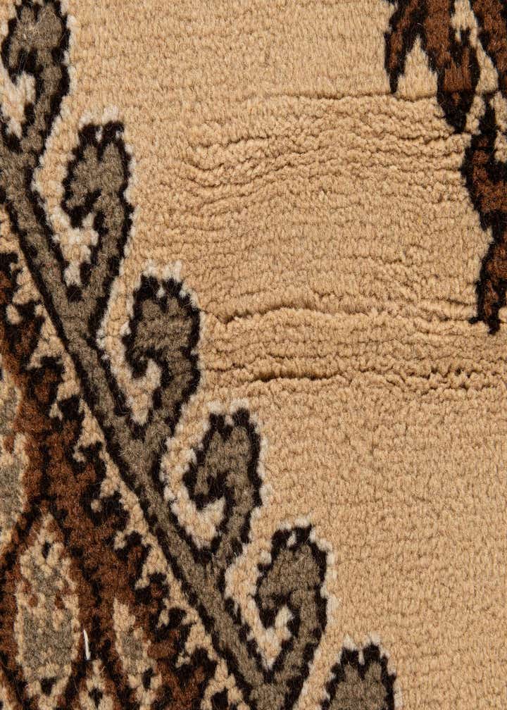 6' 5 x 9' 9 Hand Knotted Ferdos Persian Wool Rug