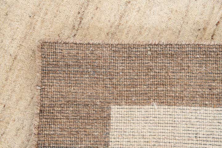 4' x 6' Hand Knotted Gabbeh Wool Rug
