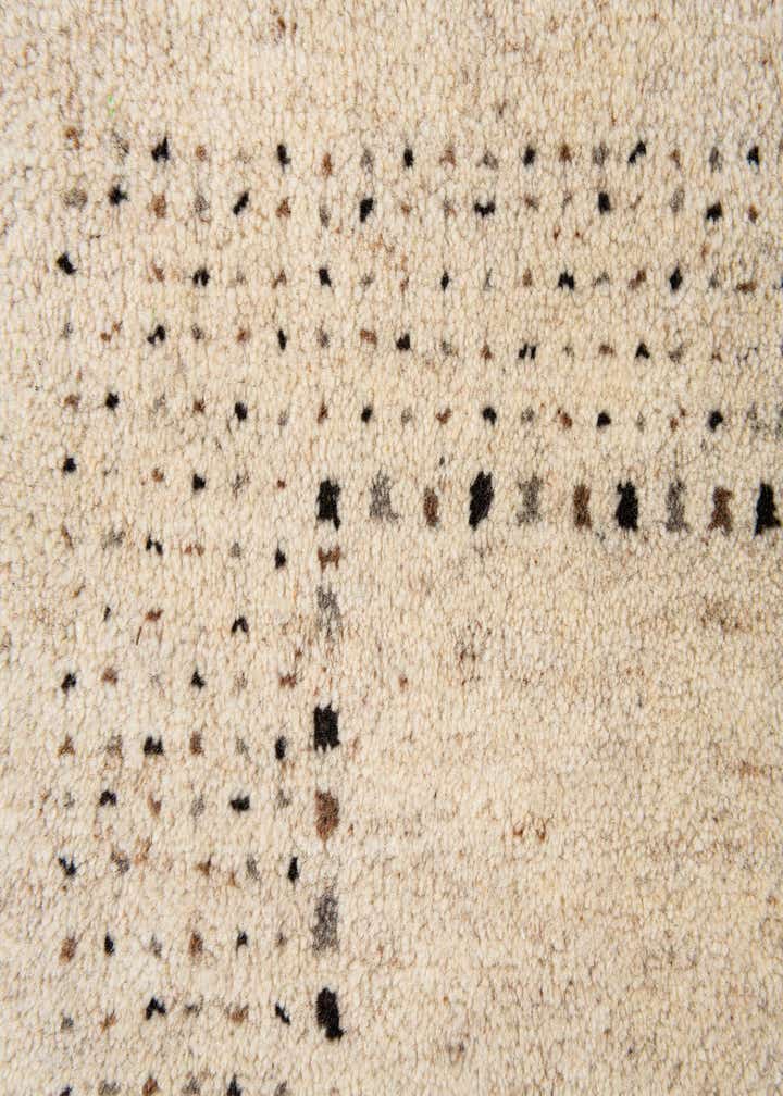 4' x 5' 10 Hand Knotted Gabbeh Wool Rug