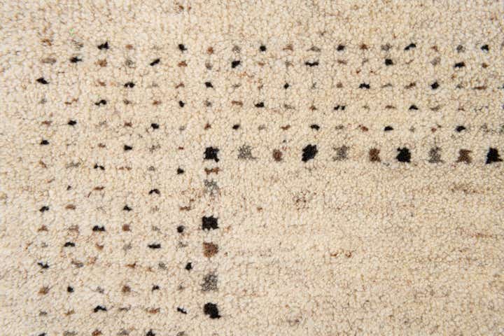 4' x 5' 10 Hand Knotted Gabbeh Wool Rug