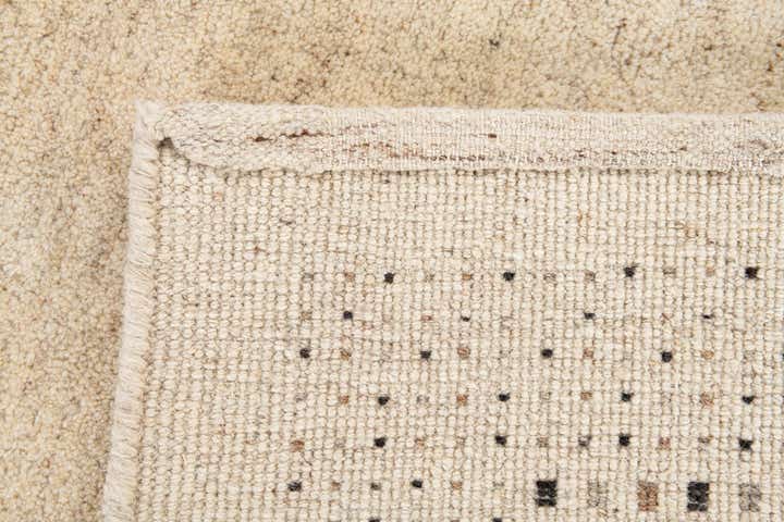 4' x 5' 10 Hand Knotted Gabbeh Wool Rug