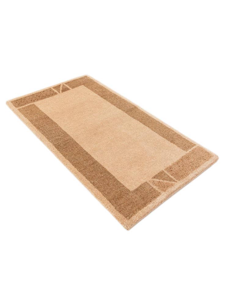 Detail image of 2' 6 x 4' 4 Hand Knotted Gabbeh Wool Rug
