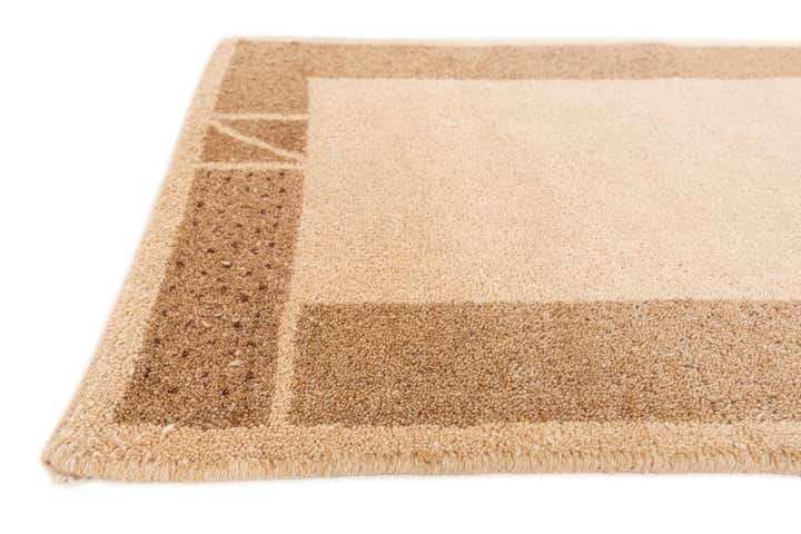 2' 6 x 4' 4 Hand Knotted Gabbeh Wool Rug