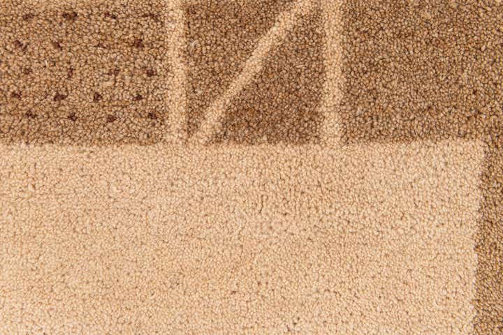 2' 6 x 4' 4 Hand Knotted Gabbeh Wool Rug