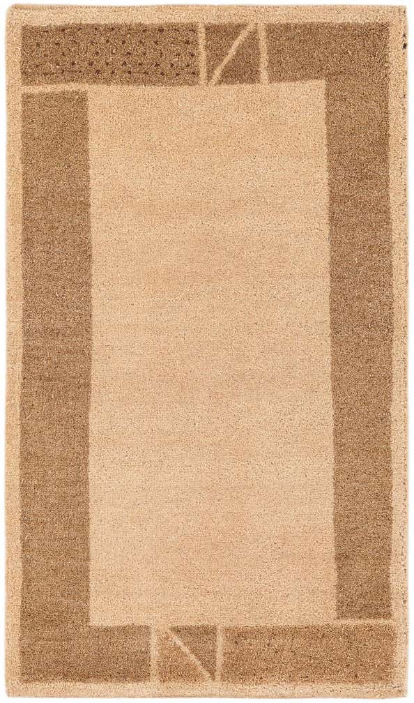 2' 6 x 4' 4 Hand Knotted Gabbeh Wool Rug