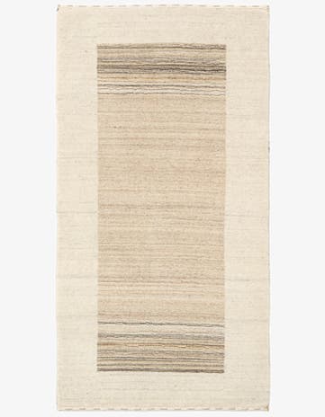 2' 5 x 4' 7 Hand Knotted Gabbeh Wool Rug