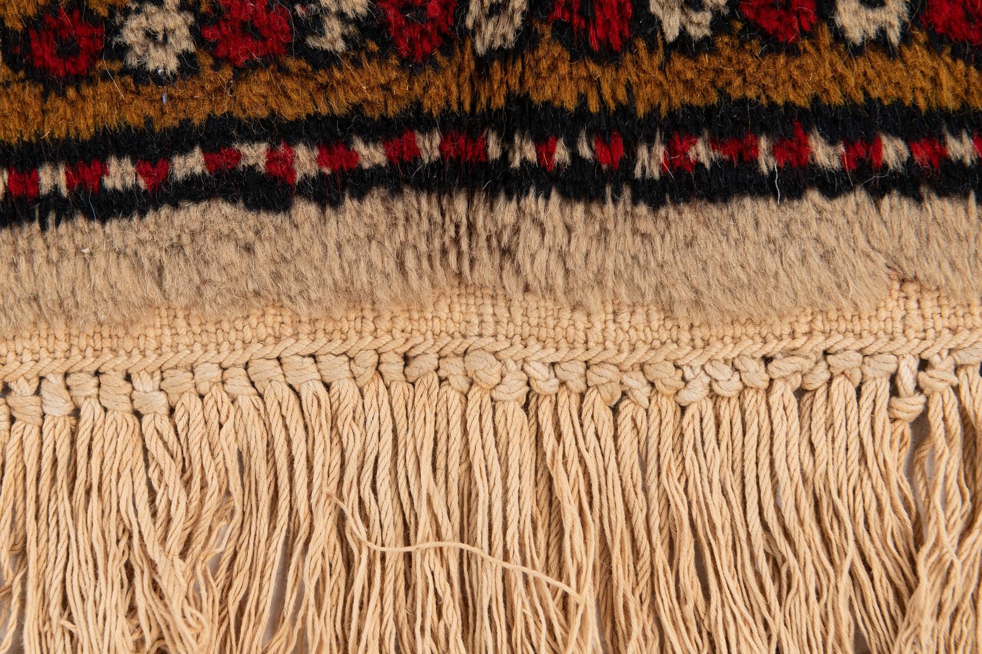 8' 5 x 10' 4 Hand Knotted Heriz Wool Rug