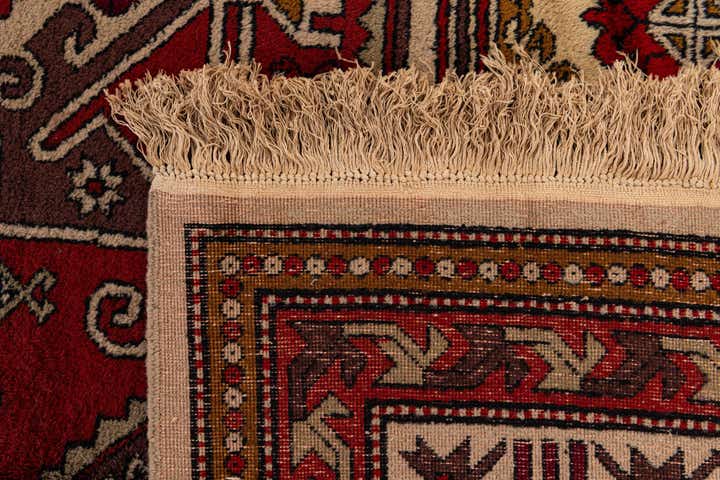 8' 5 x 10' 4 Hand Knotted Heriz Wool Rug
