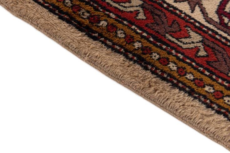 Detail image of 8' 5 x 10' 4 Hand Knotted Heriz Wool Rug