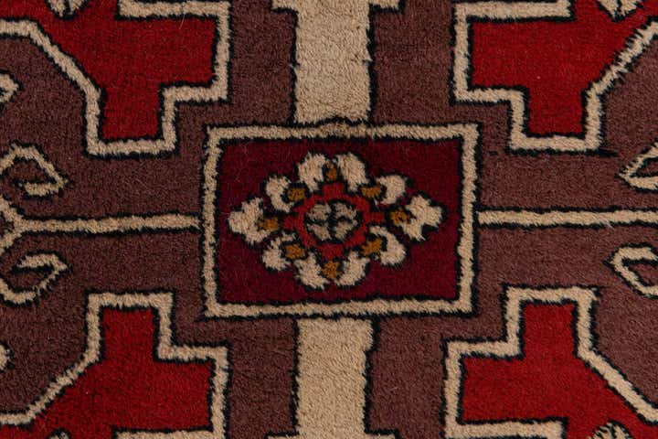 8' 5 x 10' 4 Hand Knotted Heriz Wool Rug