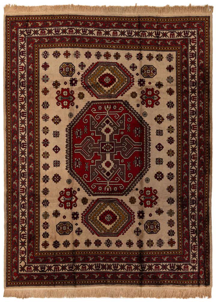8' 5 x 10' 4 Hand Knotted Heriz Wool Rug