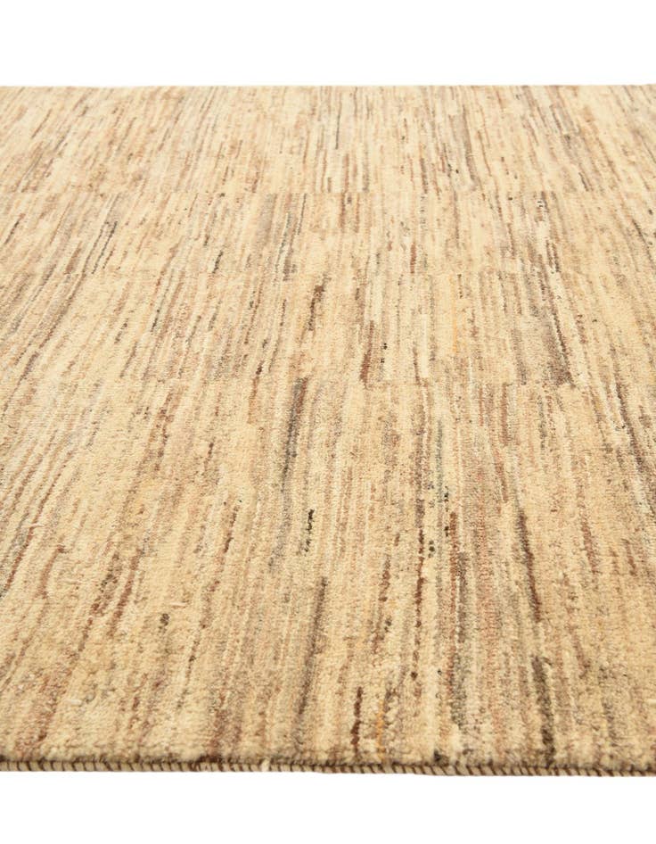 Detail image of 4' 1 x 6' 3  Hand Knotted Kashkuli Gabbeh Oriental Wool Rug