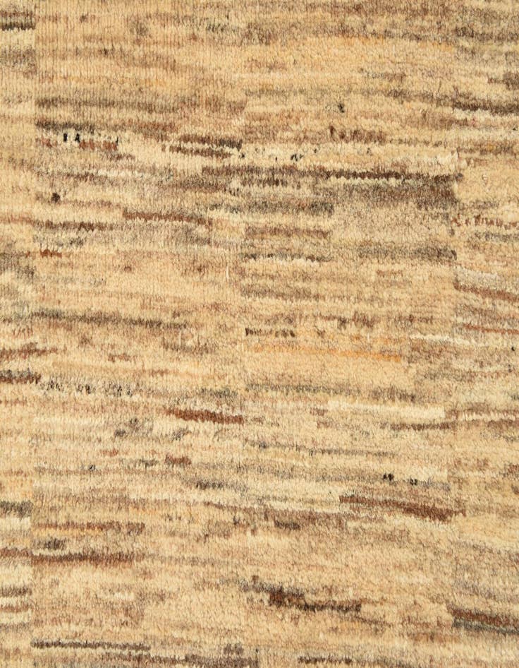 Detail image of 4' 1 x 6' 3  Hand Knotted Kashkuli Gabbeh Oriental Wool Rug