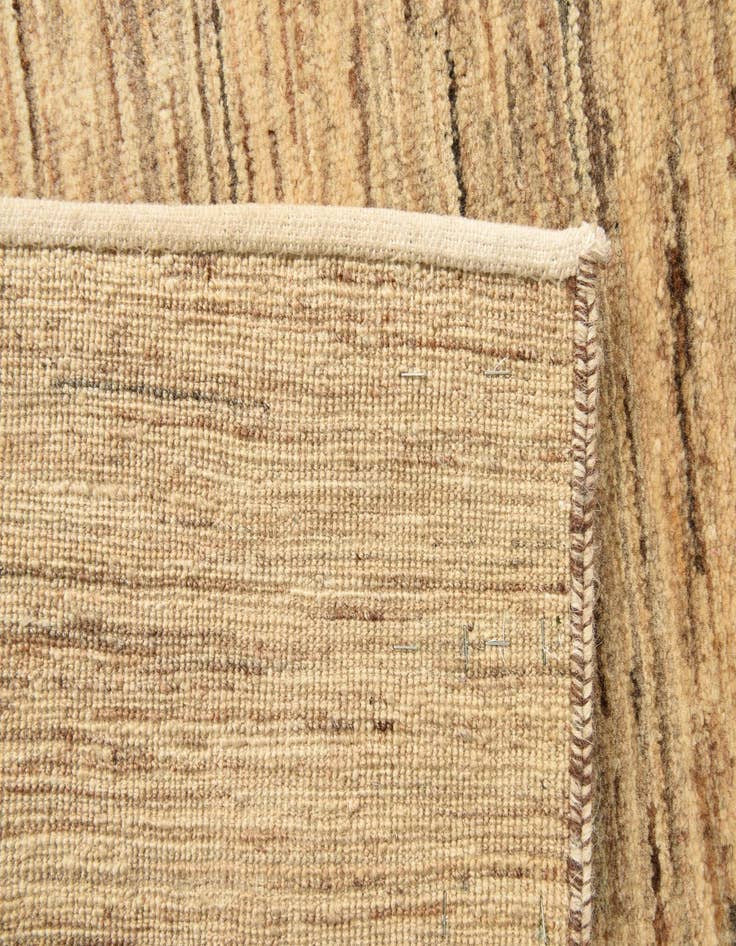 Detail image of 4' 1 x 6' 3  Hand Knotted Kashkuli Gabbeh Oriental Wool Rug