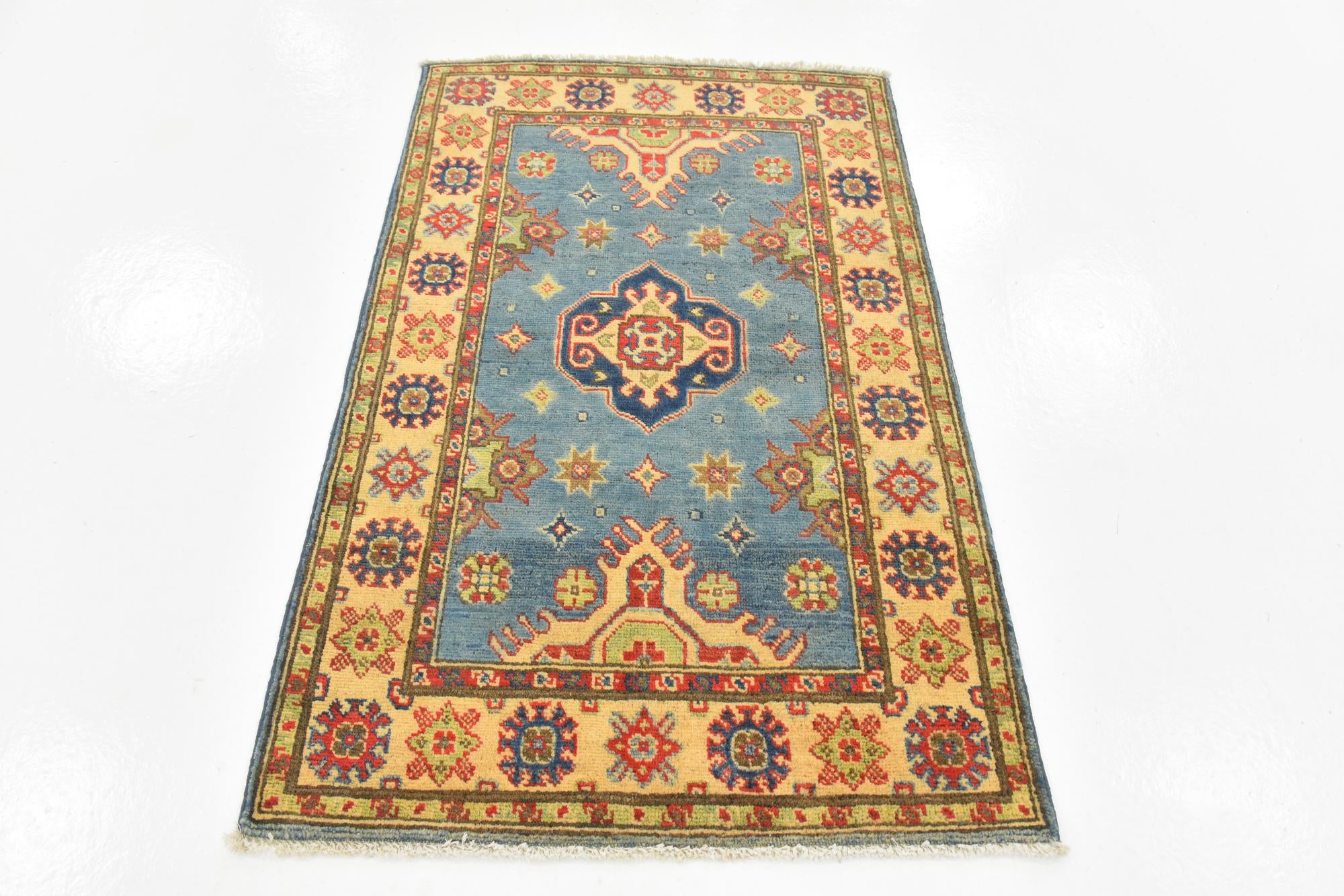 2' 8 x 4' 3 Hand Knotted Kazak Rug