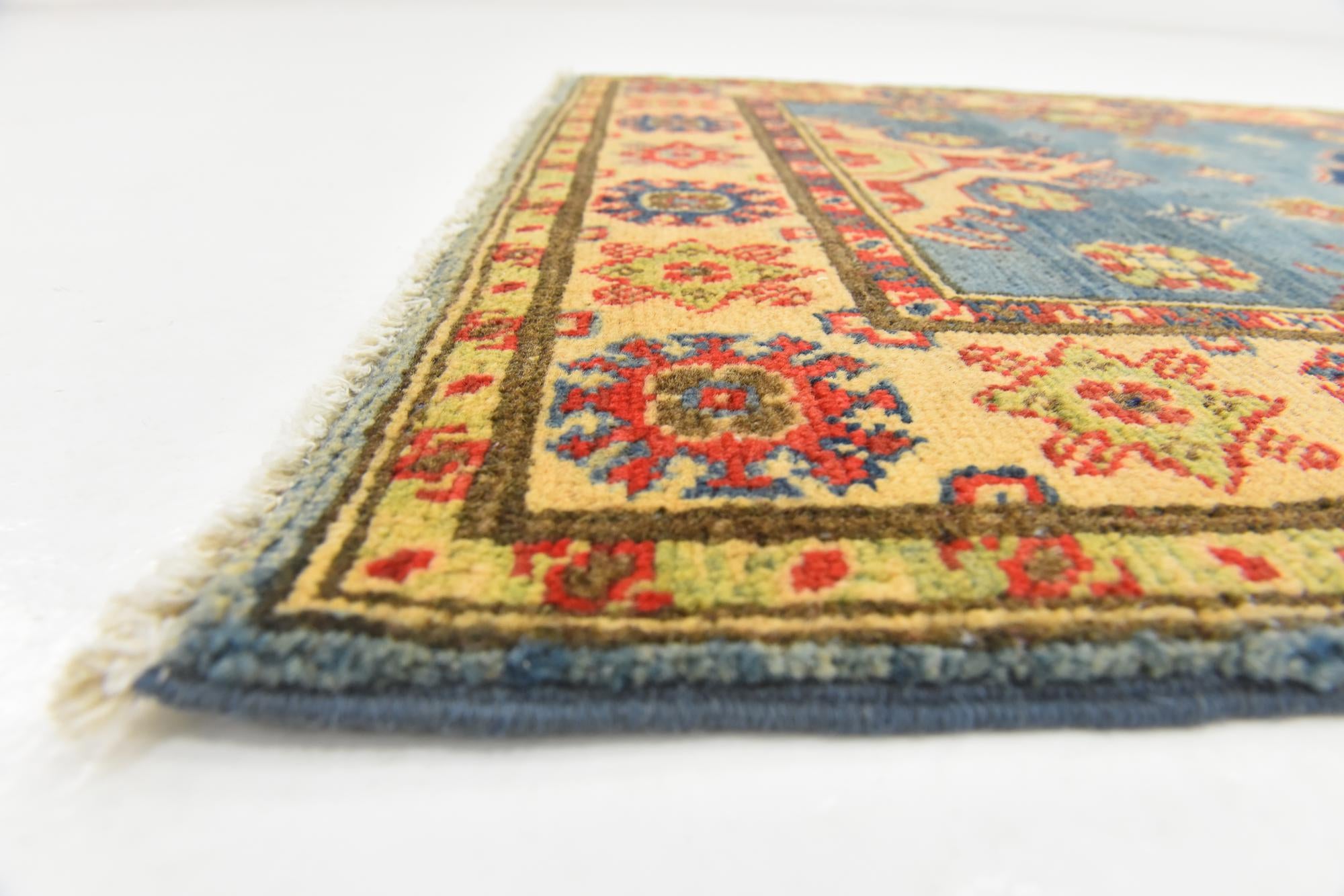 2' 8 x 4' 3 Hand Knotted Kazak Rug
